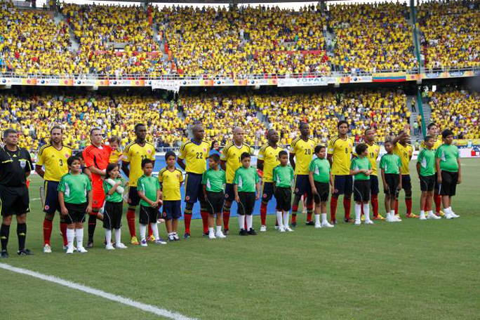 Colombia encabeza el ranking de asistencia en las eliminatorias