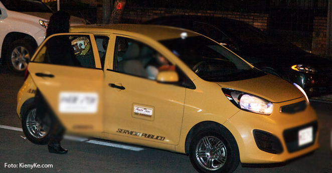 El taxista que hurtaba objetos de valor a mujeres en Bogotá