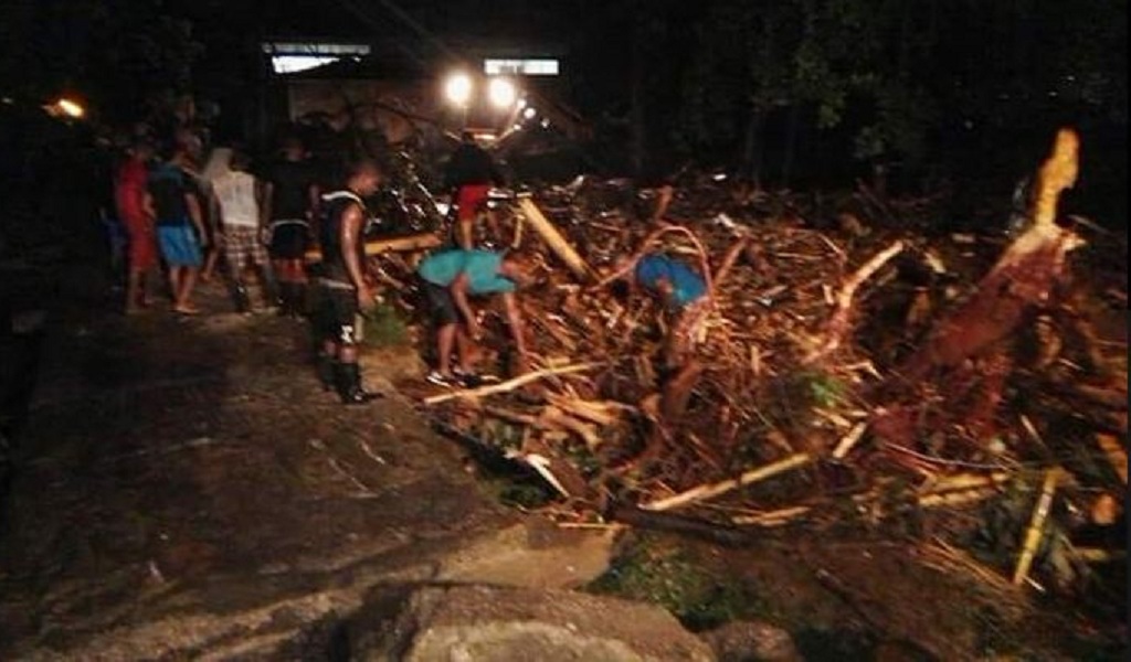 Emergencia por deslizamientos en Bahía Solano