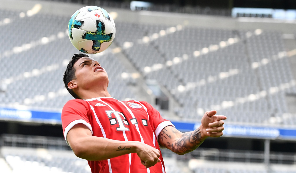 Rivales de James para ser titular en el Bayern