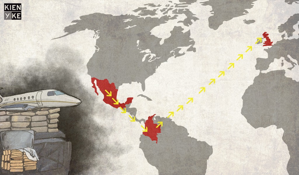 Los tentáculos mexicanos detrás del 'narcojet'