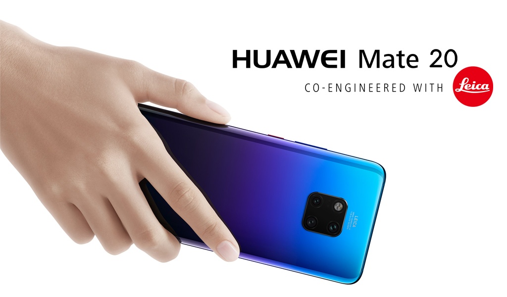 Esta es la serie Mate 20 de Huawei