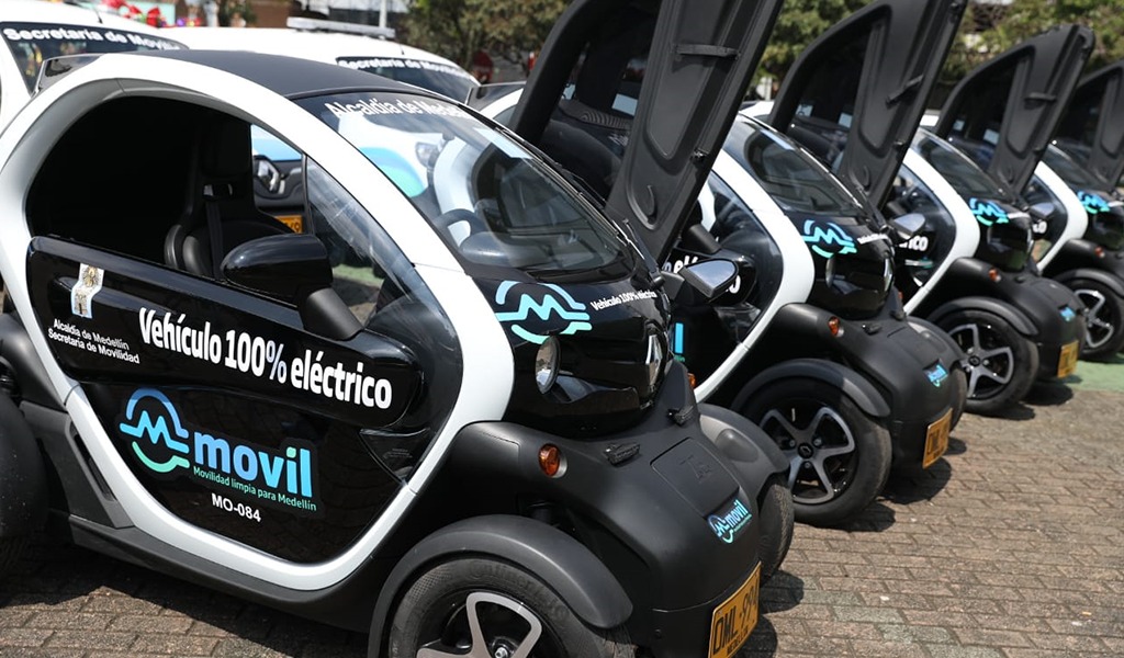 Tránsito de Medellín se moverá en vehículos eléctricos