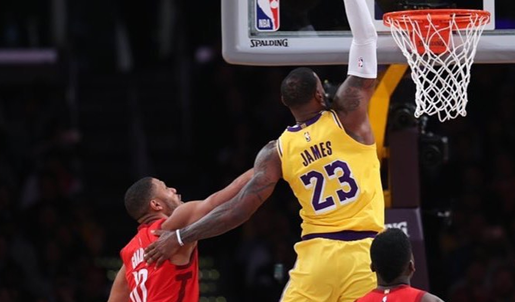 El mal rato de los Lakers y LeBron James