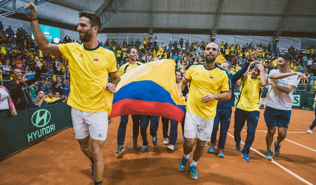Copa Davis: rivales de Colombia en fase final