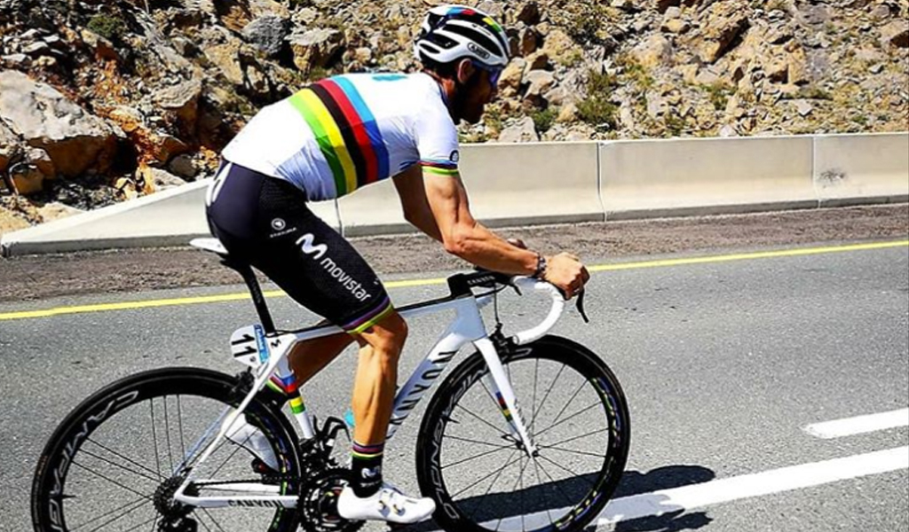 Valverde gana la tercera etapa del UAE Tour