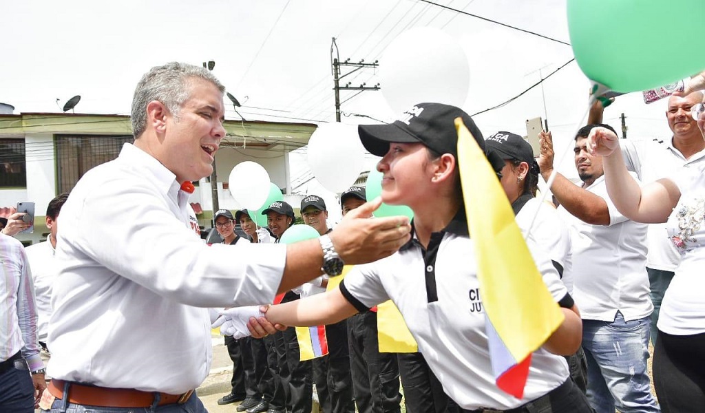 "En Colombia no hay enemigos de la paz": Duque