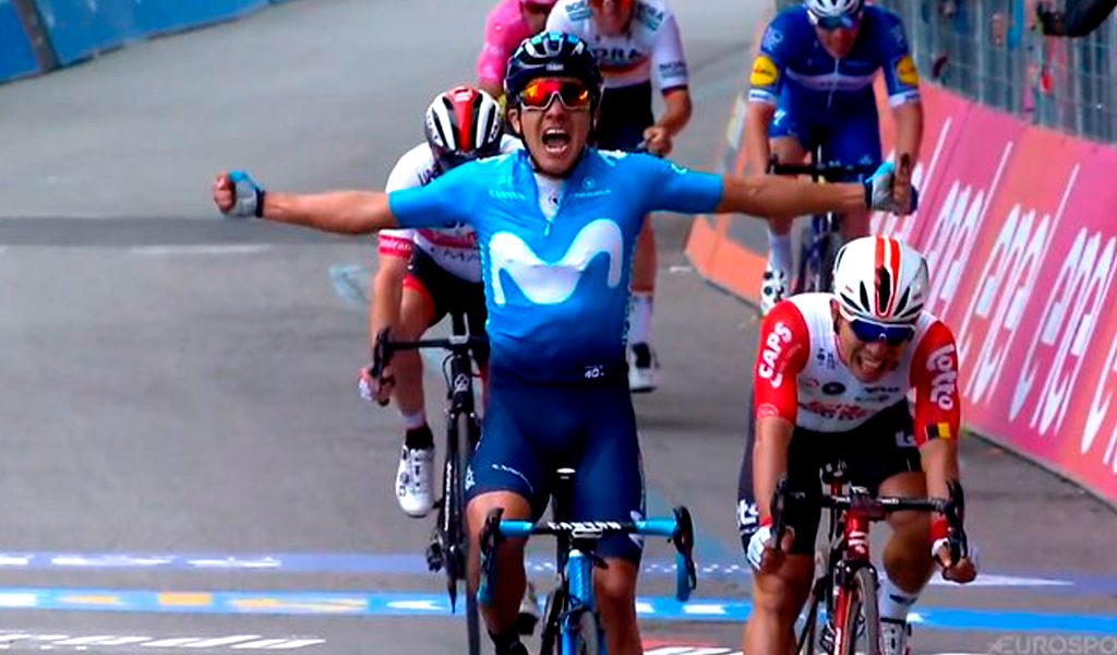 Segunda victoria de Richard Carapaz en el Giro