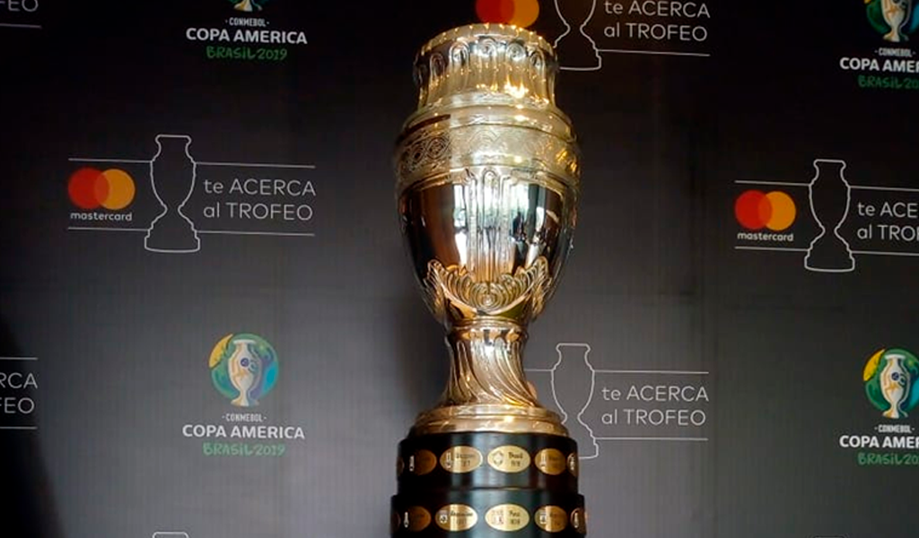 Inicia el tour del trofeo de la Copa América