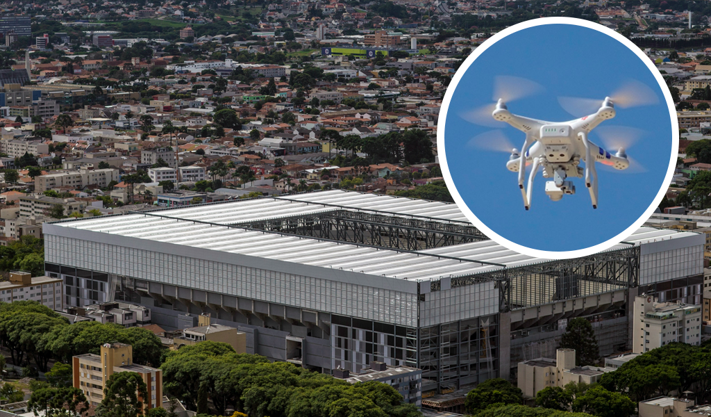 ¿Dron espía en la previa de la Recopa Sudamericana?