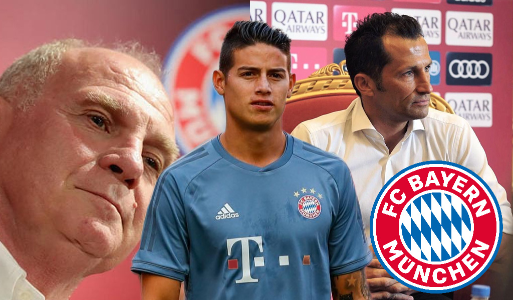 Directivas del Bayern no saben qué hacer con James