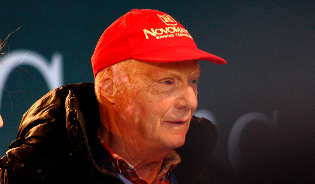 El tributo del equipo Mercedes a Niki Lauda