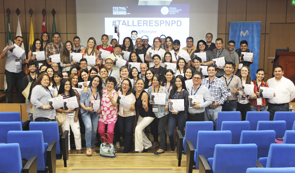 Memorias del Taller de periodismo digital en Bucaramanga
