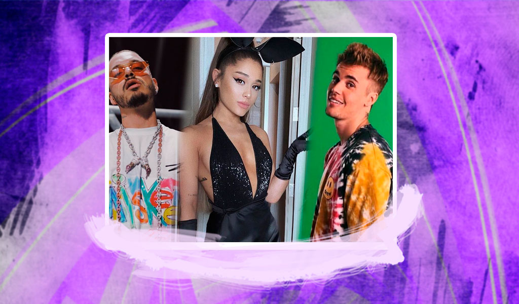 ¿Qué tienen en común Balvin, Ariana y Bieber?
