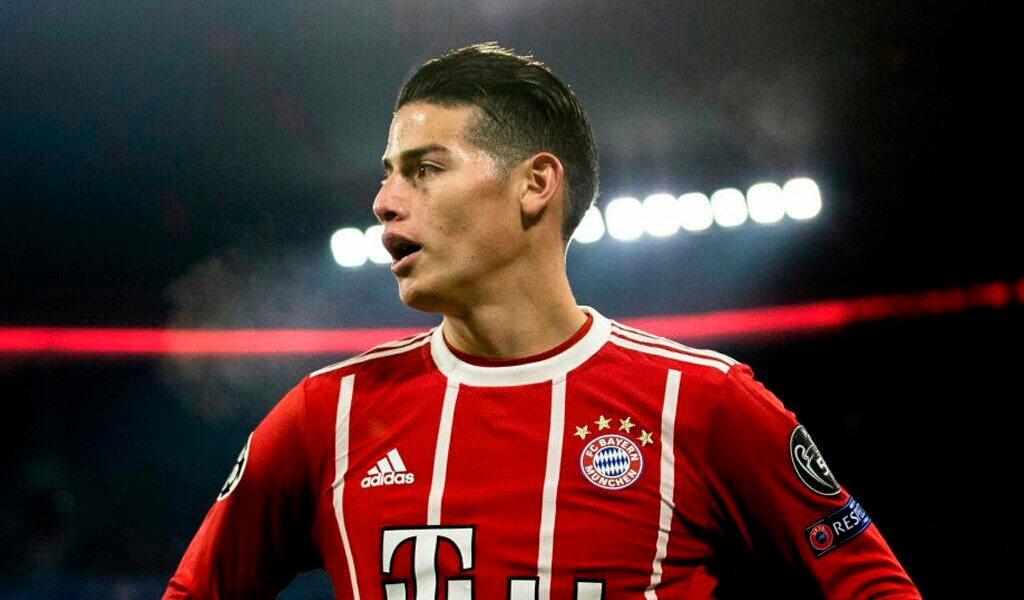 Confirmado: James Rodríguez se va del Bayern Múnich