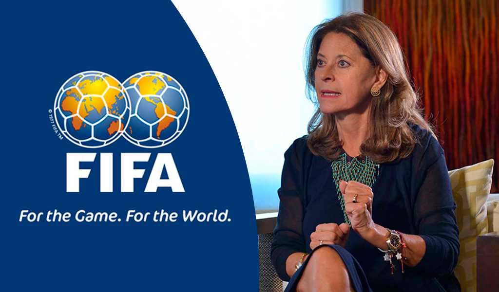 Vicepresidenta asistirá a evento FIFA