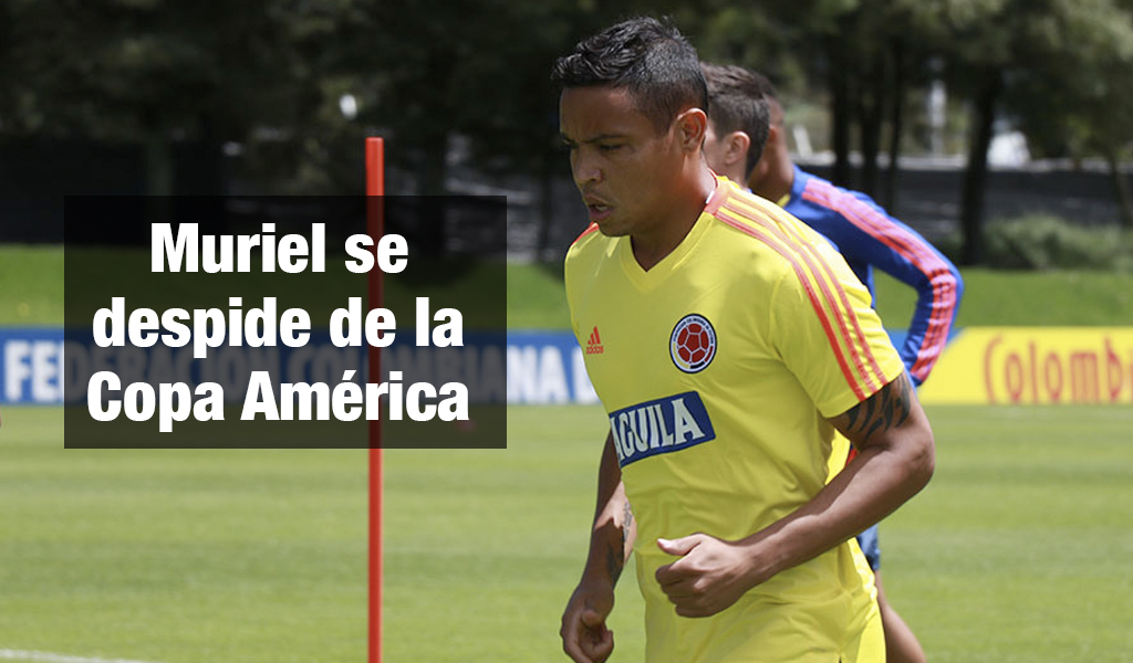 Oficial: Muriel no va más en la Copa América