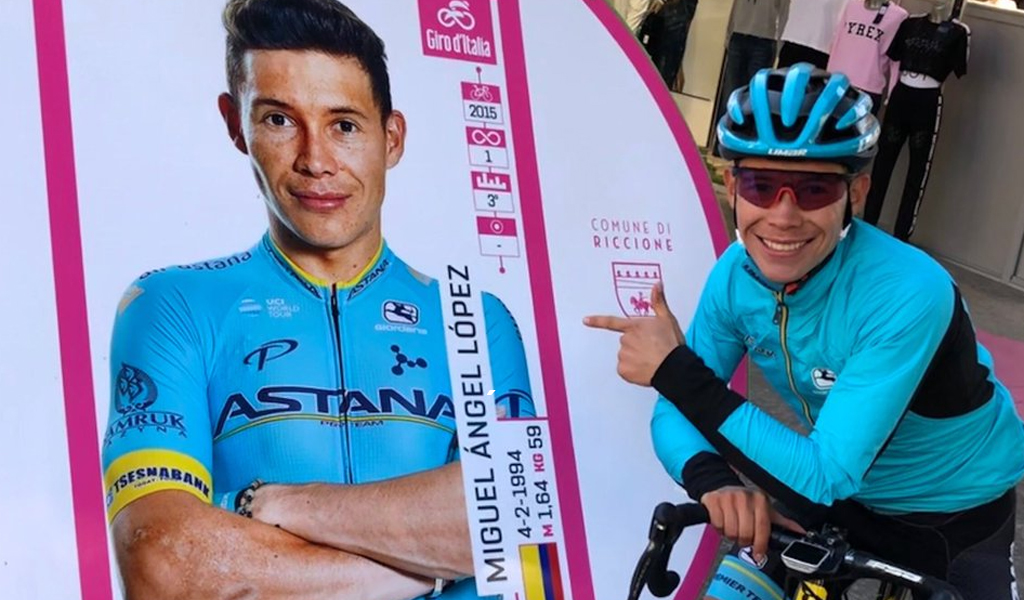 Miguel Ángel López, el mejor joven del Giro