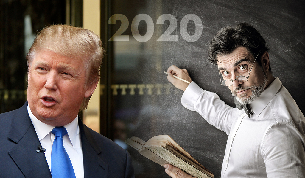Profesor universitario predice que Trump ganará en 2020