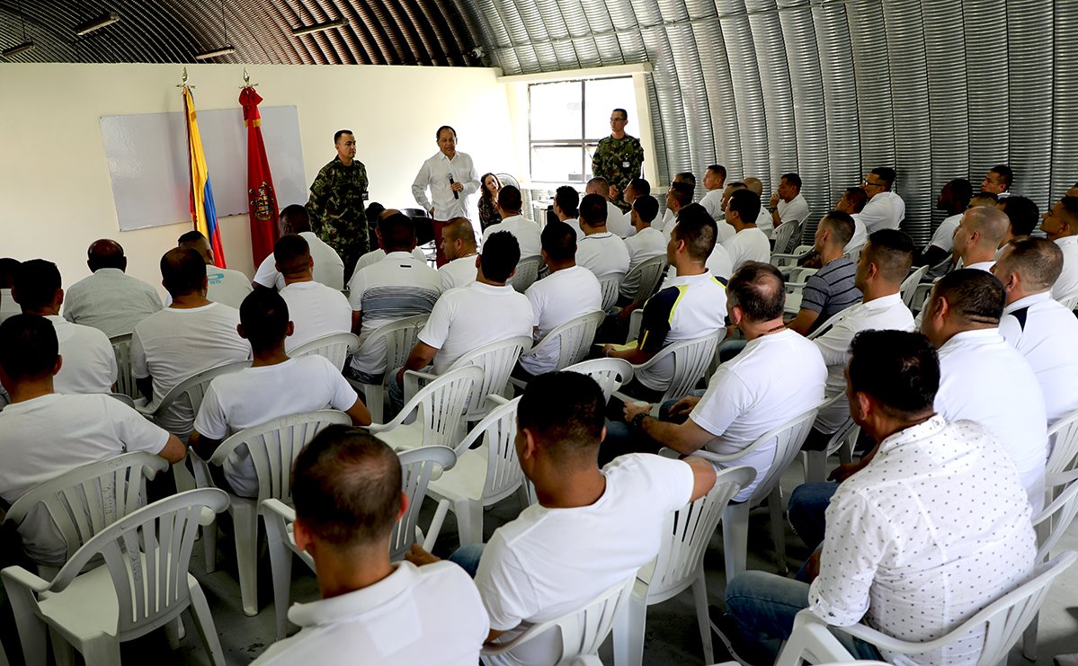 JEP capacitó a militares detenidos en Bello, Antioquia