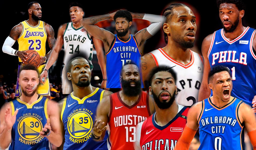 Ranking de los mejores jugadores de la NBA en la última década