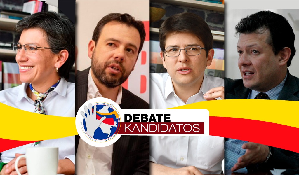 Debate digital de candidatos a Alcaldía de Bogotá