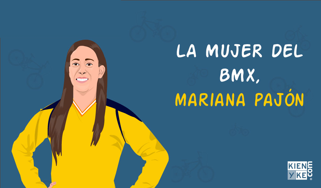 La mujer del BMX, Mariana Pajón
