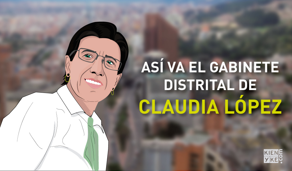 Así va el gabinete distrital de Claudia López
