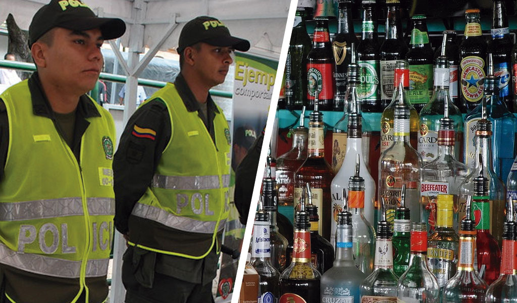 Incautan 980 botellas de licor fraudulento en Bogotá