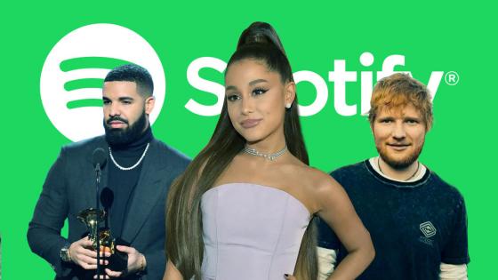 Spotify revela los artistas más escuchados de la década