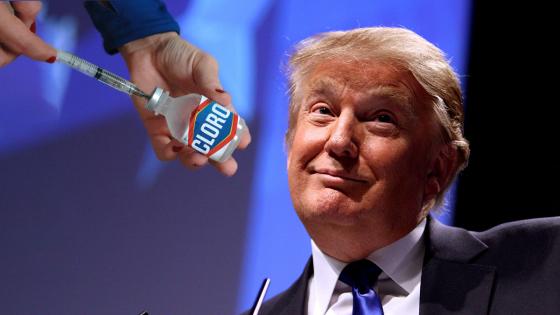 Trump desinfectante