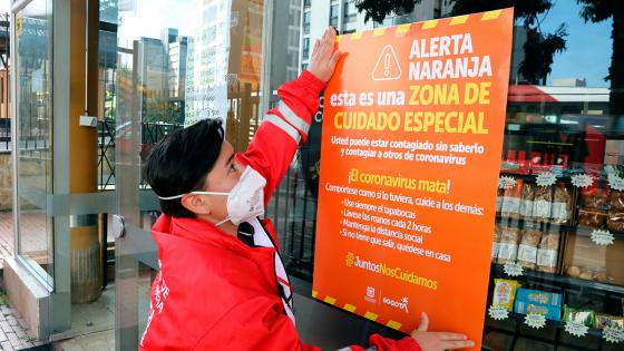 Alerta Naranja en Bogotá