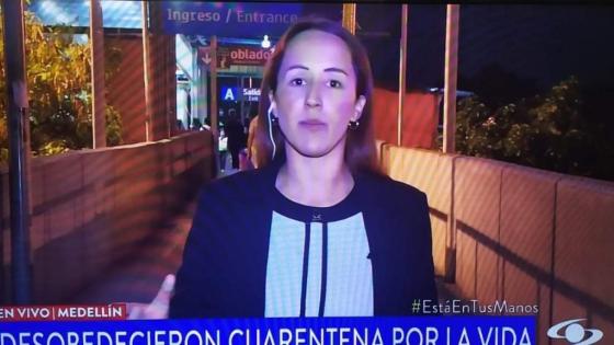 Érika Zapata: la periodista paisa que llegó pisando duro a Caracol TV Érika Zapata: la periodista paisa que llegó pisando duro a Caracol TV
