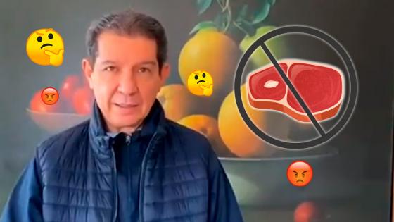 José Félix Lafaurie arremetió contra "la mamertería" por el día sin carne