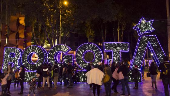 En estos parques de Bogotá podrá disfrutar del alumbrado navideño