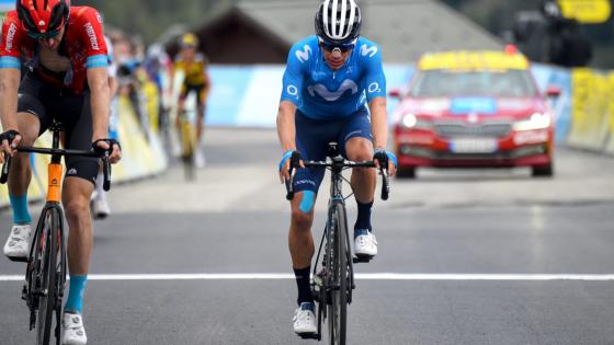 Miguel Ángel 'Supermán' Lóepz el mejor colombiano en el Critérium del Dauphiné