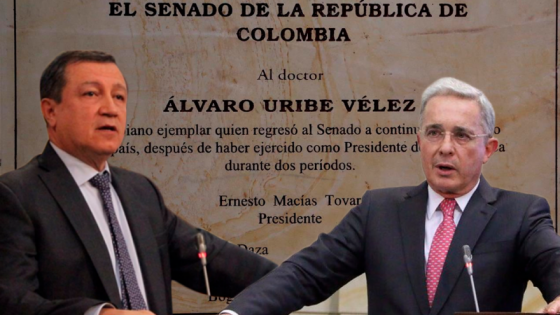 Ernesto Macías no será investigado por instalar placa en honor a Uribe