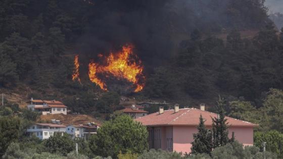 Incendios en Turquía