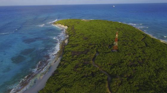 Serrana, la isla colombiana que inspiró 'Robinson Crusoe'