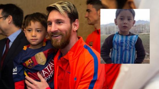 Murtaza, el pequeño fan de Messi que vive un calvario en Afganistán