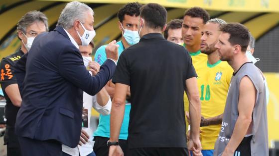"¡Papelón!" Brasil y Argentina no duraron ni diez minutos en cancha