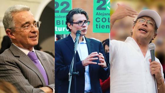 Uribe lanza dardos a Gustavo Petro y Alejandro Gaviria