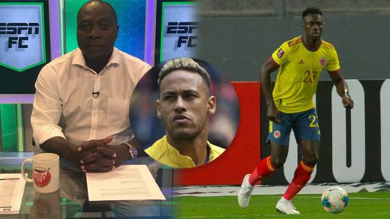 Dardos de Freddy Rincón a Dávinson y jugadores de Colombia por Neymar
