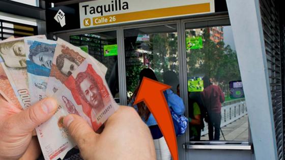 Sube de precio el pasaje de TransMilenio