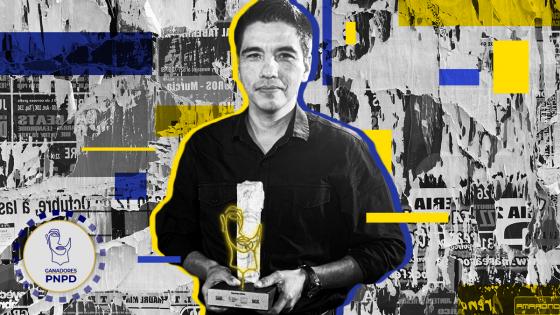 Marco Valencia, ganador del PNPD: “Mi trabajo es contar historias a través de una imagen”.