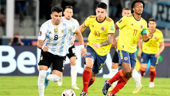 Rating del partido de Colombia vs. Argentina