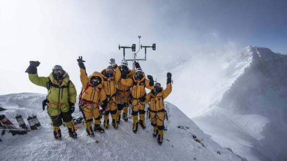 Exploración científica en el Everest. 