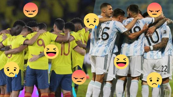 Memes del ... partido de Colombia vs. Argentina en Eliminatorias
