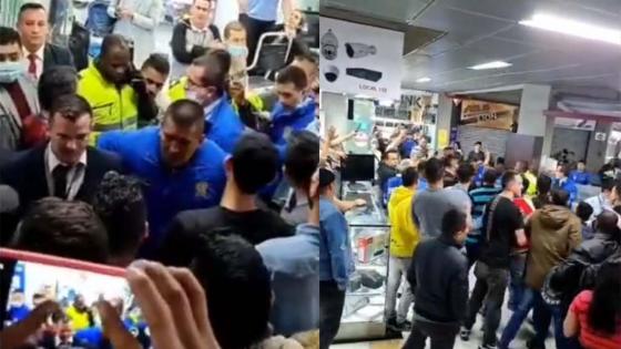Policía disparó al aire para detener linchamiento en centro comercial de Bogotá 