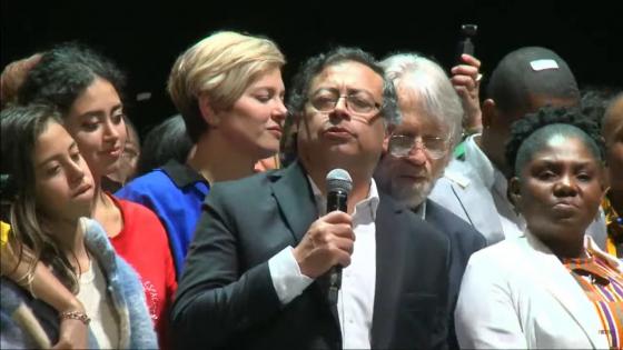 Gustavo Petro Presidente discurso noticias Colombia